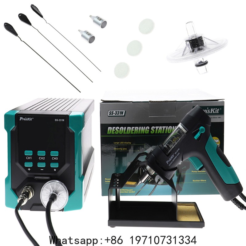 Desoldering Pump Electric Vacuum Station - SS-331N Digitale Elektrische Entlötstation, Lötpistole, Elektrischer
