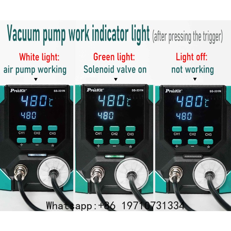 SS-331N Digitale Elektrische E – Desoldering Pump Electric Vacuum Station Bewertung und Preis